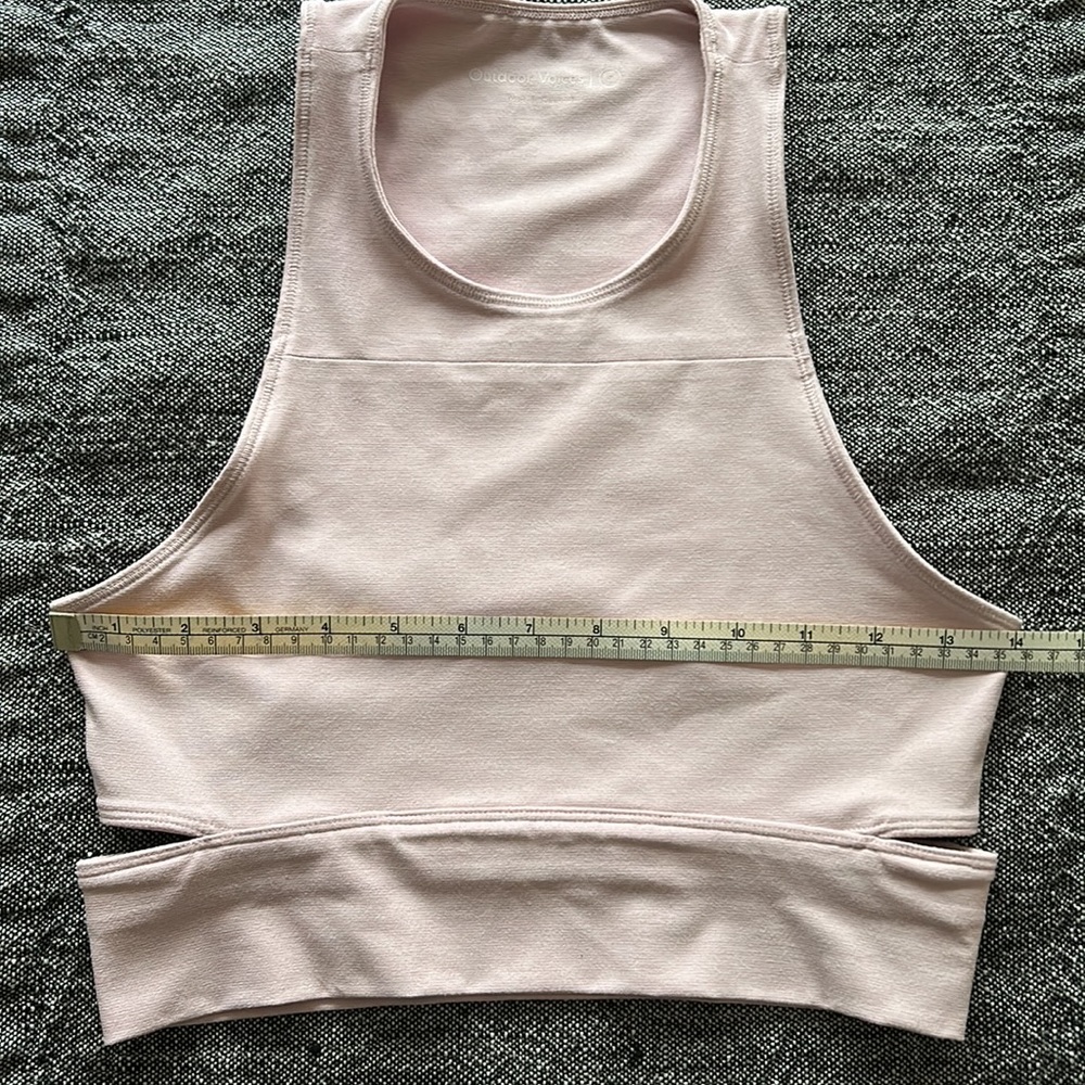 Outdoor Voices Crop Slashback Sports Bra Size Small - Picture 8 of 12